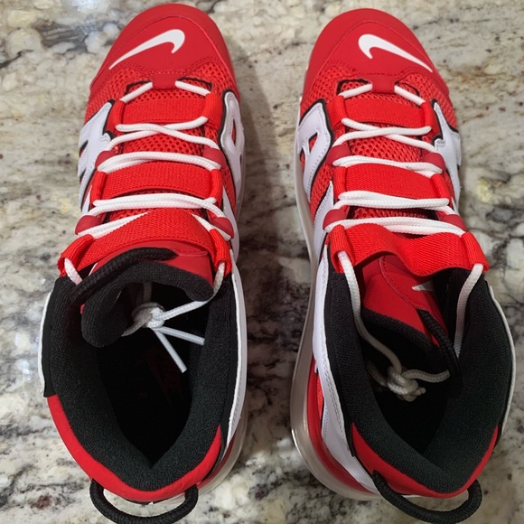 NEW Nike Air More Uptempo 720 QS 2 University Red - Picture 5 of 8